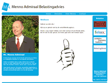 Tablet Screenshot of admiraalbelastingadvies.nl